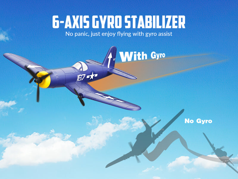 VOLANTEXRC F4U (RTF) 3CH 400mm rc planes (15.7'') 76208