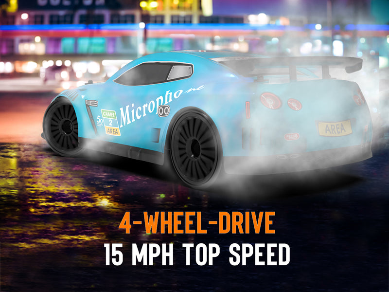 Racent Télécommande Drift Car 2.4Ghz Échelle 1:14 RC Sport Racing Cars 4WD RTR Haute Vitesse RC Véhicule avec Lumières LED