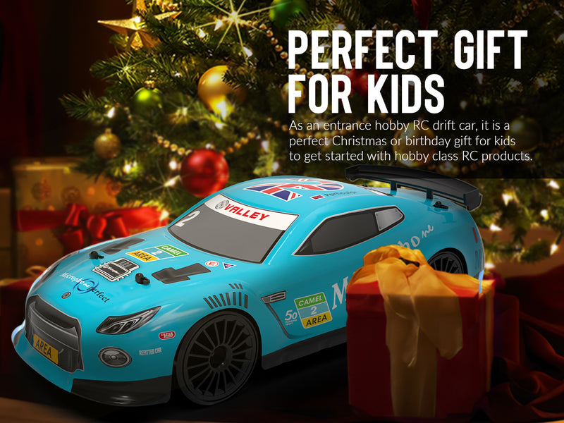 Racent Télécommande Drift Car 2.4Ghz Échelle 1:14 RC Sport Racing Cars 4WD RTR Haute Vitesse RC Véhicule avec Lumières LED