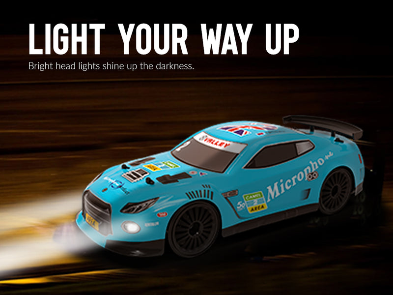 Racent Télécommande Drift Car 2.4Ghz Échelle 1:14 RC Sport Racing Cars 4WD RTR Haute Vitesse RC Véhicule avec Lumières LED