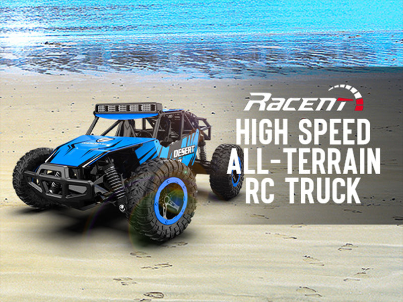 Racent Racer Rock Crawler Desert Racer télécommandé tout-terrain à l'échelle 1:16