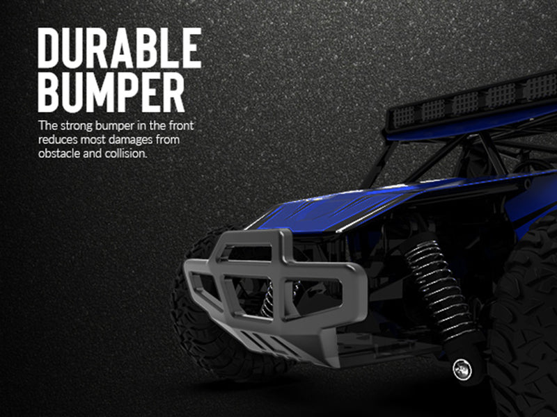 Racent Racer Rock Crawler Desert Racer télécommandé tout-terrain à l'échelle 1:16