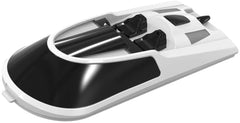 1 couvercle de coque avec boulon de commutation pour bateau RC Vector XS.