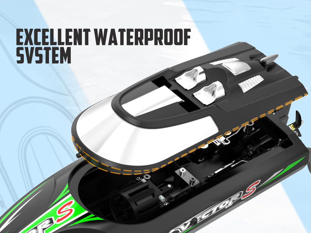 VOLANTEXRC VectorS Brushless 30mph High Speed RC Boat