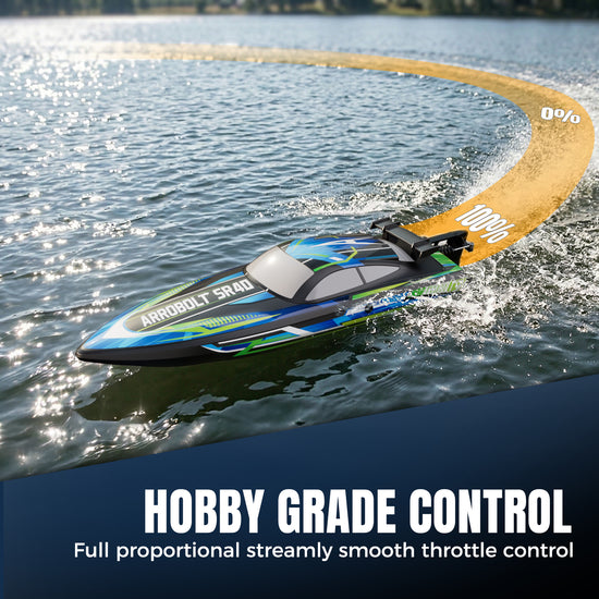 VOLANTEXRC Arrobolt SR40 RC Boat Brushless 25+MPH (79707) image 10