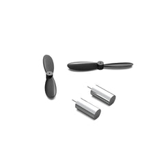 1 jeu de moteurs et d'hélices d'avion RC 76205, 76206, 76207, 76208