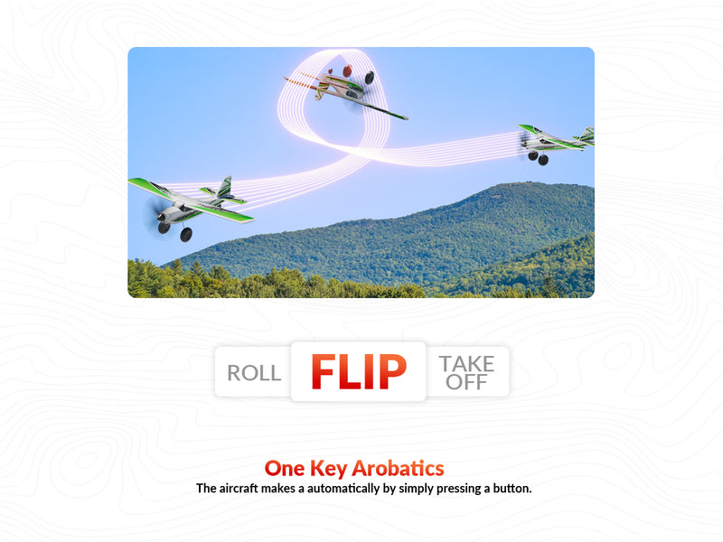 VOLANTEXRC 500MM TrainStar STUNT Brushless with update motor 76804-Green