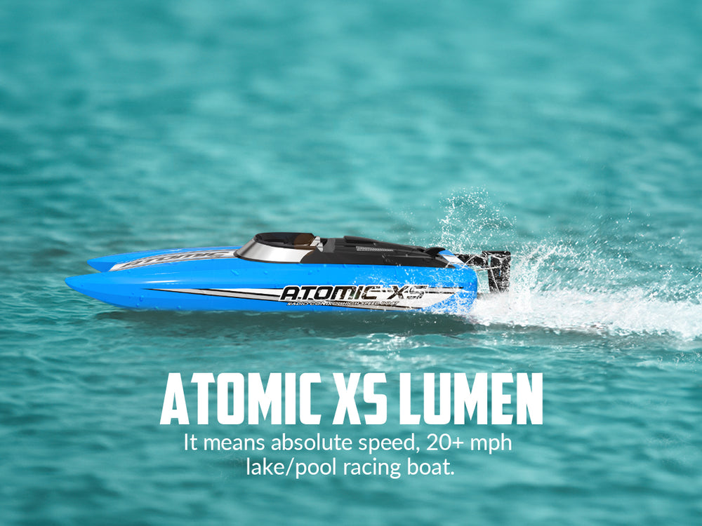 VolantexRC Atomic XS High Speed RC Boat with 2 Batteries (20+MPH)