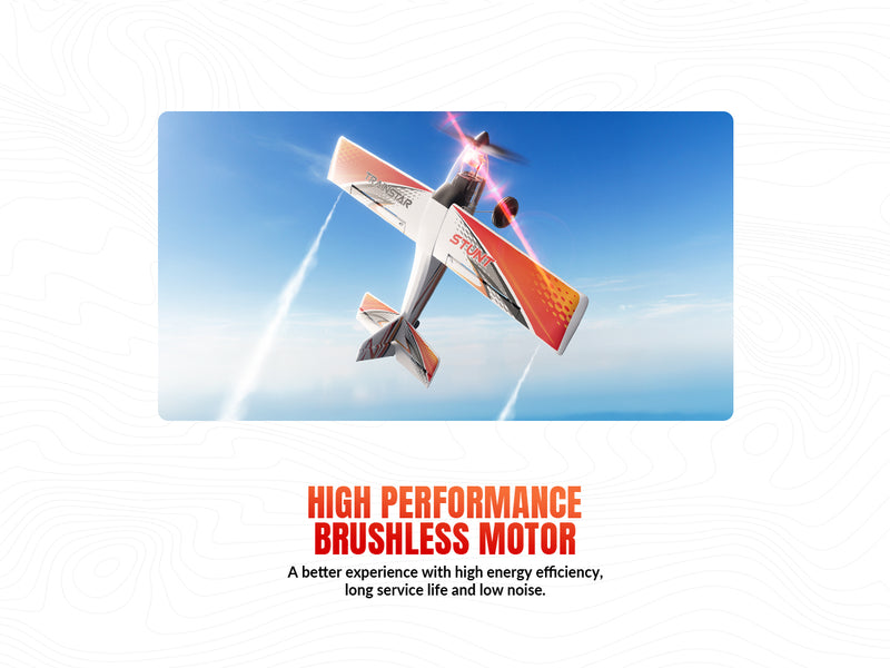 Volantexrc 500mm Trainstar Stunt sans pinceau avec moteur de mise à jour 76804