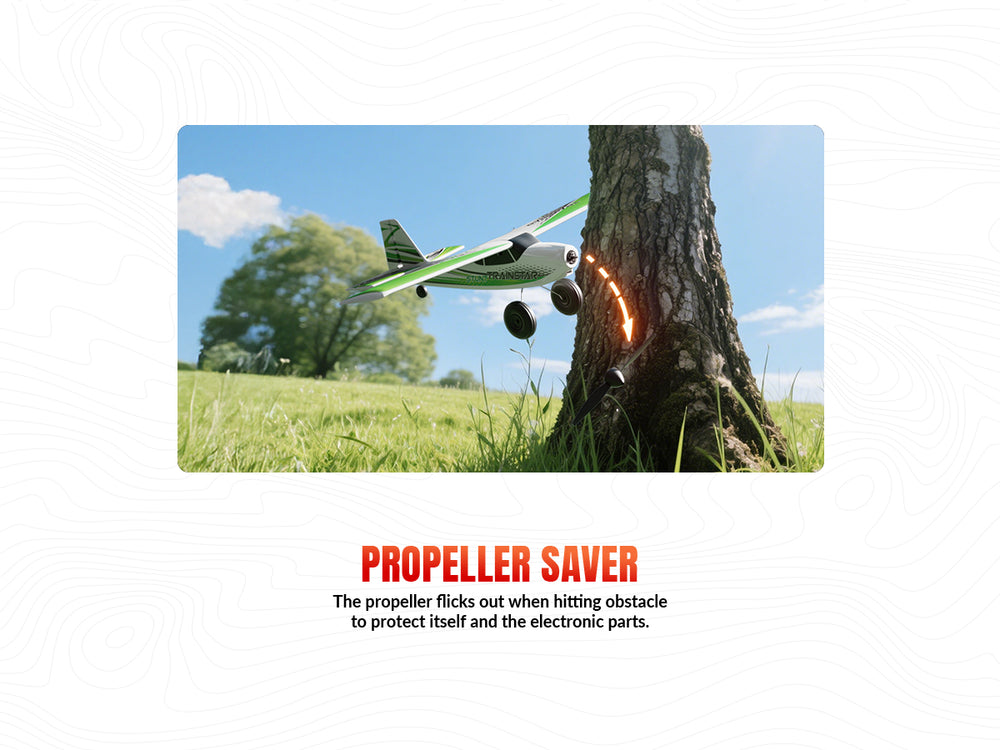 VOLANTEXRC 500MM TrainStar STUNT Brushless with update motor 76804-Green