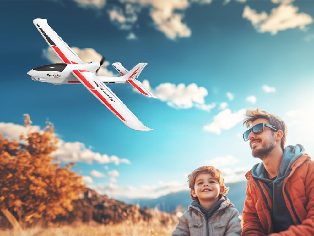 VolantexRC Ranger 600S Beginner RC Glider RTF - 4CH Stunt Plane with XPilot Stabilization