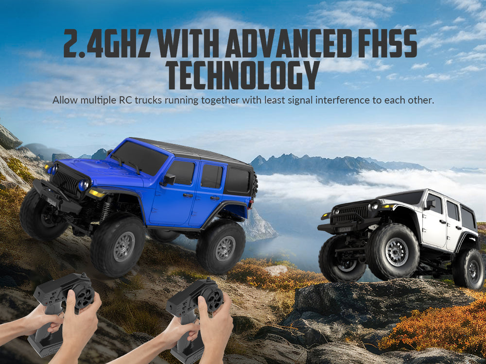 RCS24 Off Road Crawlers 1/24 All Terrain 4WD Monster Truck