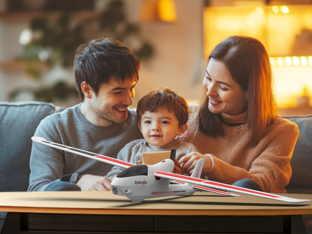 VolantexRC Ranger 600S Beginner RC Glider RTF - 4CH Stunt Plane with XPilot Stabilization