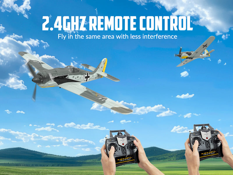 VOLANTEXRC FW190 (RTF) 4 canaux 400 mm avec 3 modes (15,7'') 76117