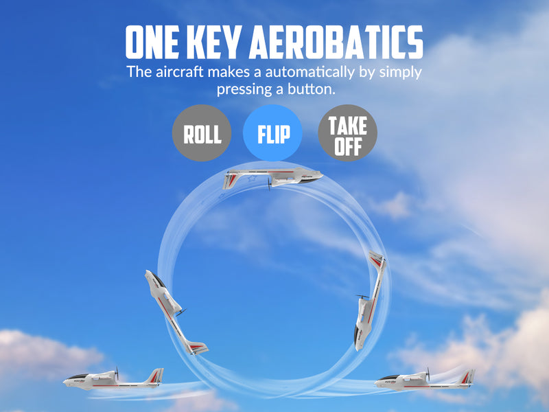 VOLANTEXRC Ranger 600S White(RTF) 4CH RC glide (23.6'') 76102S