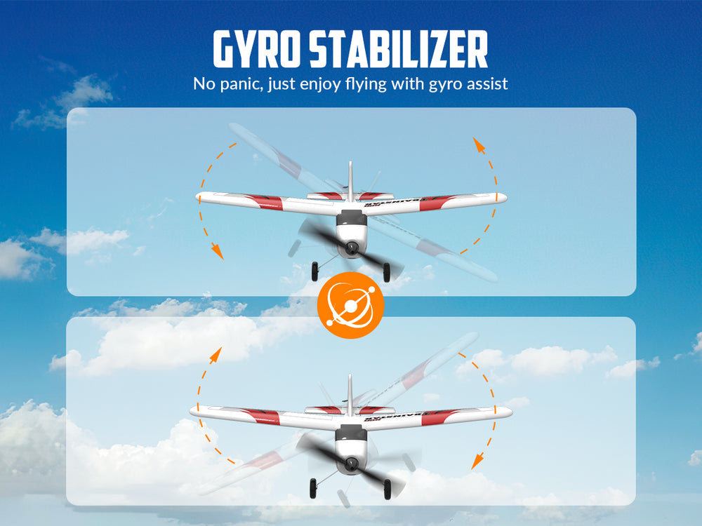 VOLANTEXRC Trainstar Mini (RTF) 3CH 400mm for Beginners (15.7'') 76101 RED