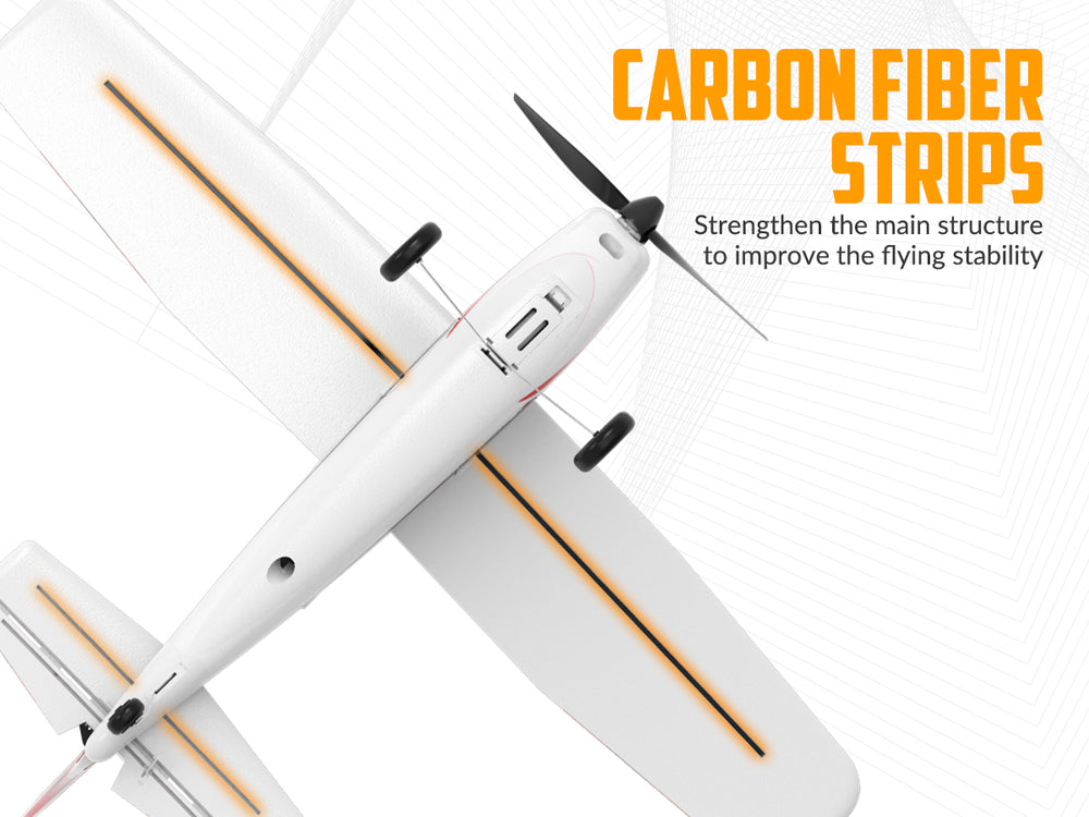 VOLANTEXRC Trainstar Mini (RTF) 3CH 400mm for Beginners (15.7'') 76101 RED