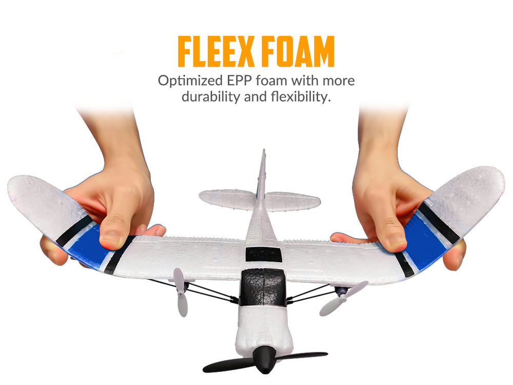 VolantexRC Sport Cub S2 2-CH RC Plane with Gyro Stabilization RTF