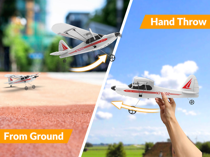 VOLANTEXRC Sport Cub (RTF) 2CH 400mm for Beginners Gyro (15.7'') 76202