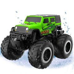 Voiture télécommandée amphibie tout-terrain tout-terrain étanche RC Monster Truck pour enfants