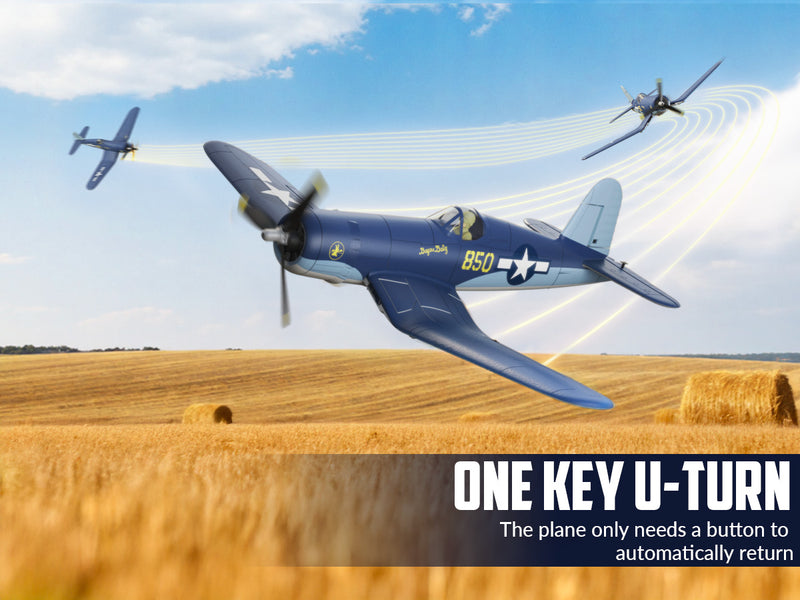 VOLANTEXRC 500MM Corsair F4U Brushless with update motor 76803