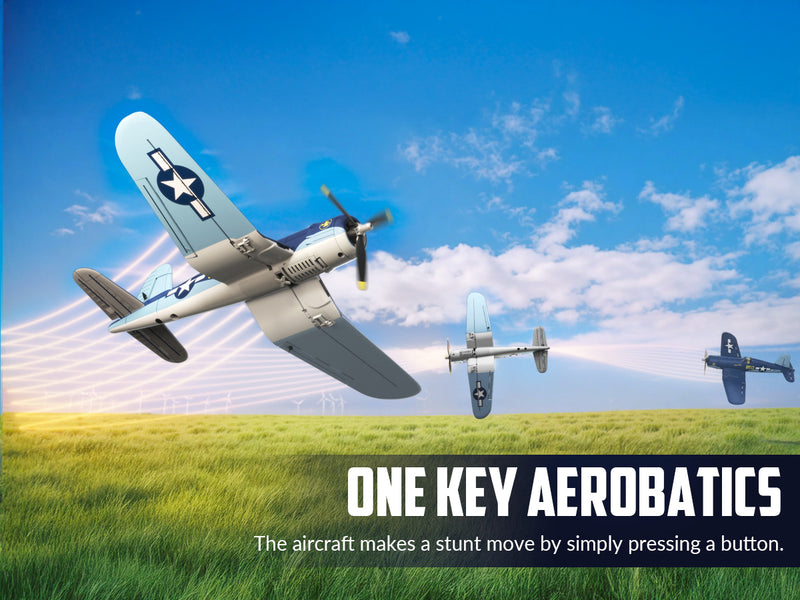 VOLANTEXRC 500MM Corsair F4U Brushless with update motor 76803