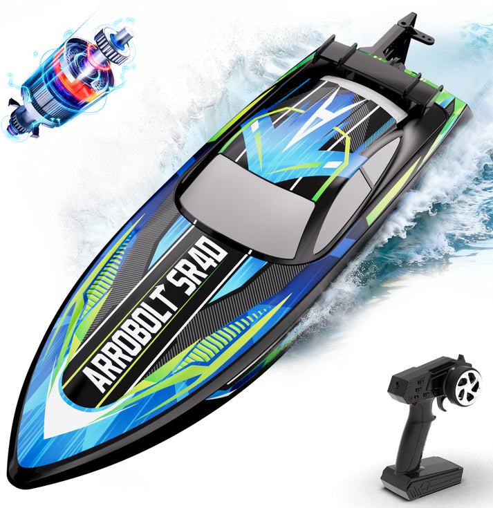 VOLANTEXRC Arrobolt SR40 Brushless 25 MPH High Speed RC Boat 79707