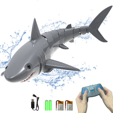 VOLANTEXRC Télécommande Shark Jouets pour Piscine 2.4GHZ RC Shark RC Bateaux Grand Cadeau