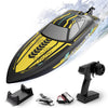 VOLANTEXRC Vector S Bateau RC à grande vitesse avec fonction de redressement automatique et d'inversion pour piscine et lac (797-4 Noir)