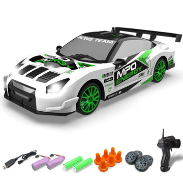 RACENT Drift King: 1:24 4WD RC, 10MPH, LED Lights-EXHOBBY LIMITED.