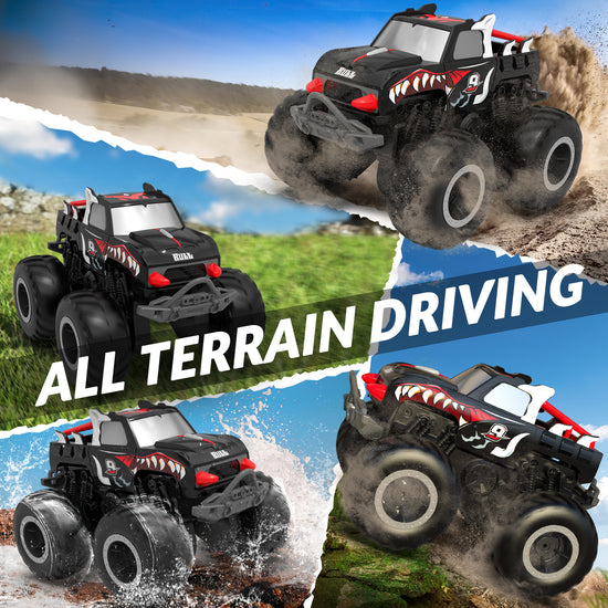 STEMTRON Amphibious Remote Control Car 1:20 All Terrain Off-Road Waterproof RC Monster Truck-EXHOBBY LIMITED.