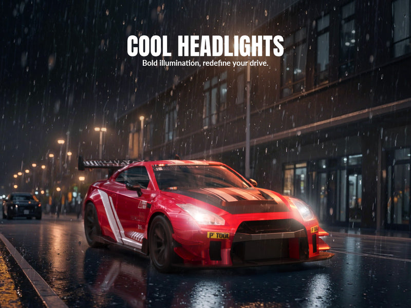 Race 1:20 RC Drift Car 4wd, 2 batteries, double moteur rouge