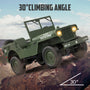 RACENT RC Crawler 1:10 Scale Simulation of a Multi-Purpose Off-Road Car 2.4G 1941 Mb Scaler Willys Jeep