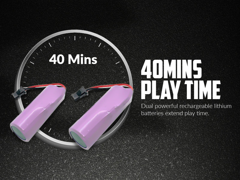 RACENT Speedster: 1:24 RC Car, 10MPH, LED, Drift Wheels