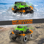 STEMTRON Amphibious Remote Control Monster Truck for Kids Green