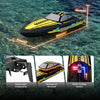 VOLANTEXRC Vector S Bateau RC à grande vitesse avec fonction de redressement automatique et d'inversion pour piscine et lac (797-4 Noir)