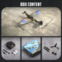 VOLANTEXRC Spitfire 4ch Remote Control Airplane for Beginners Xpilot Stabilizer RTF