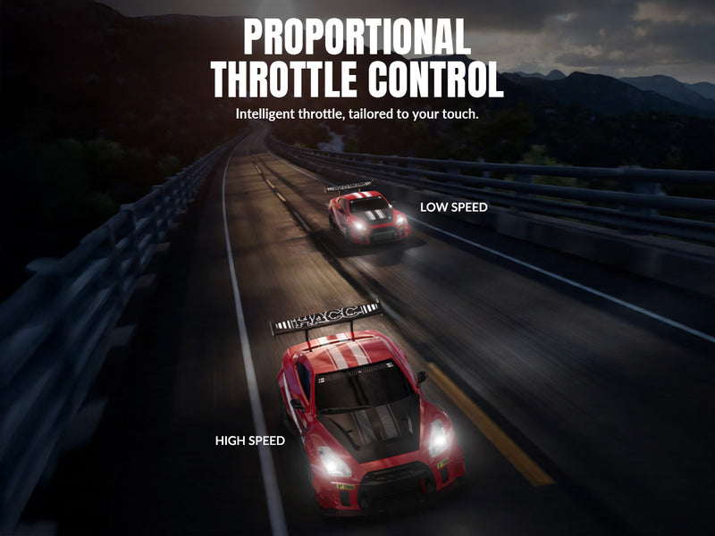 Race 1:20 RC Drift Car 4wd, 2 batteries, double moteur rouge