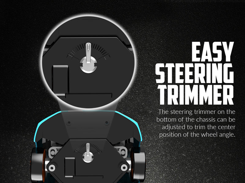 RACENT Thrill Rider: 1:24 4WD, 10MPH, LED, Racing/Drift