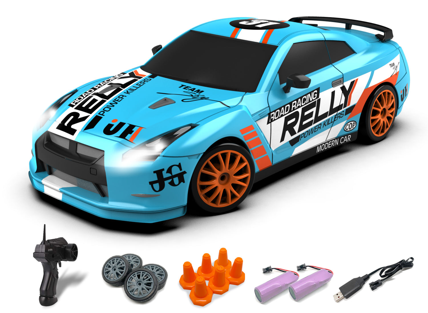 RACENT Thrill Rider: 1:24 4WD, 10MPH, LED, Racing/Drift-EXHOBBY LIMITED.