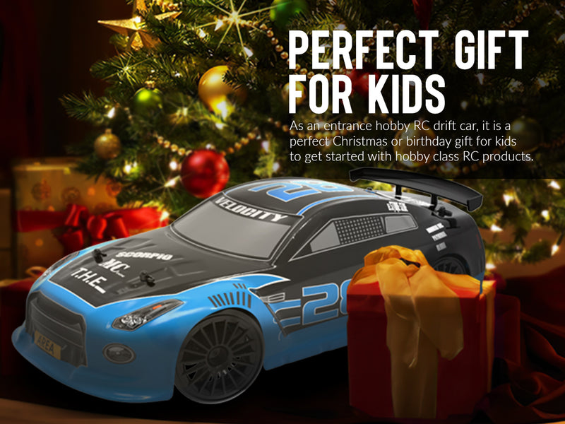 Racent Télécommande Drift Car 2.4Ghz Échelle 1:14 RC Sport Racing Cars 4WD RTR Haute Vitesse RC Véhicule avec Lumières LED