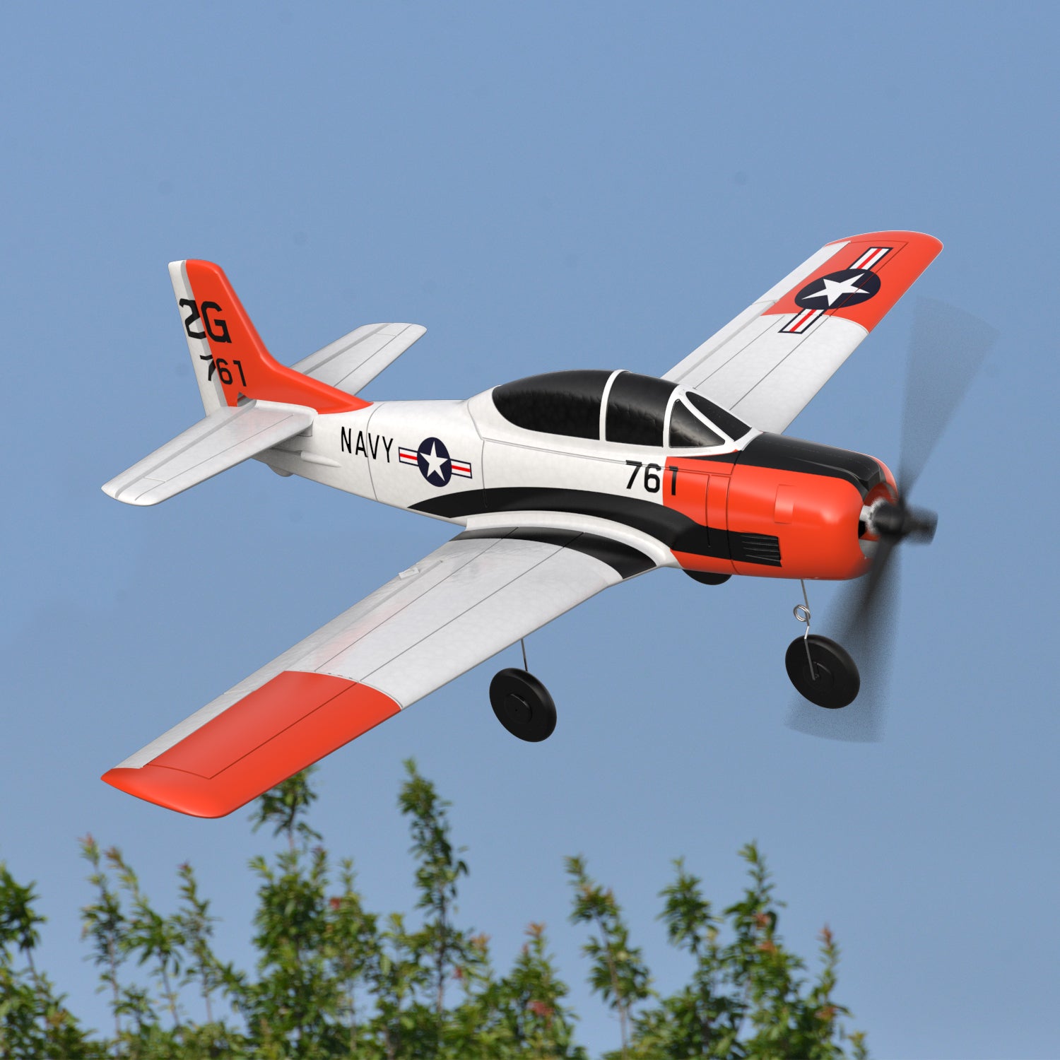 T28 Trojan RC Airplane-EXHOBBY