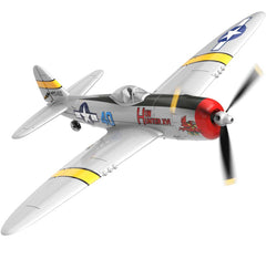 VOLANTEXRC Spitfire 4-CH Avion télécommandé prêt à voler pour débutants avec système de stabilisation Xpilot (761-12) RTF