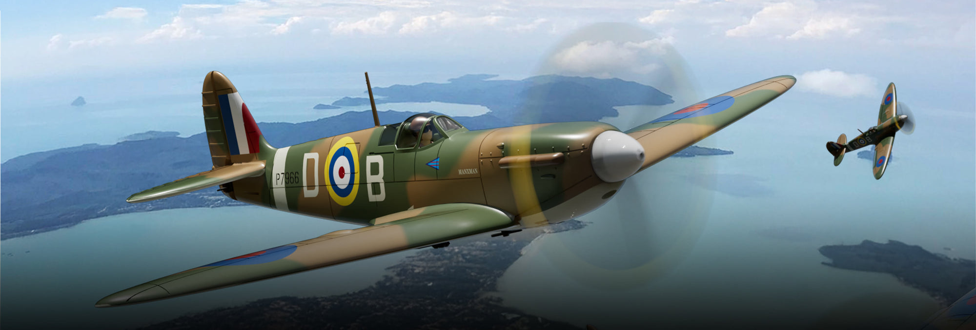 500mm spitfire rc planes banner