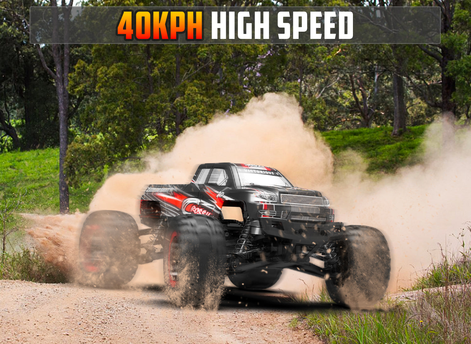 1:16 Scale High Speed All Terrain RC Car - EXHOBBY