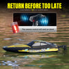 VOLANTEXRC Vector S Bateau RC à grande vitesse avec fonction de redressement automatique et d'inversion pour piscine et lac (797-4 Noir)