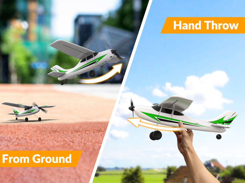 VOLANTEXRC Trainstar Mini (RTF) 3CH 400mm for Beginners (15.7'') 76101 Green