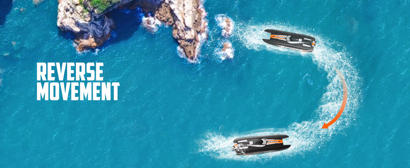 VOLANTEXRC Atomic Brushless High Speed Racing RC Catamaran Boat 40mph Fast ABS Unibody Hull