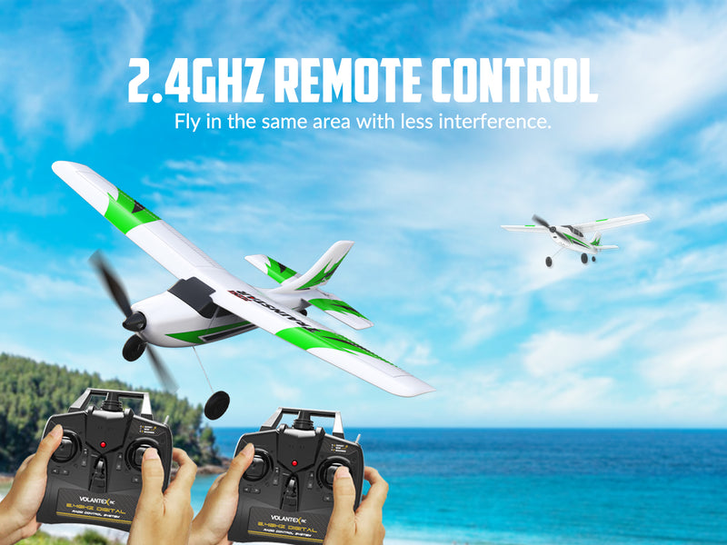 VOLANTEXRC Trainstar Mini (RTF) 3CH 400mm for Beginners (15.7'') 76101 Green