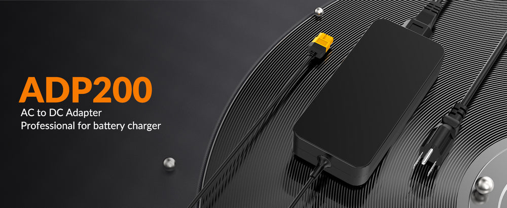 SUPULSE ADP200 200W XT60 Plug Power Adapter 19.5V Output AC 100-240V 50/60Hz for Planes
